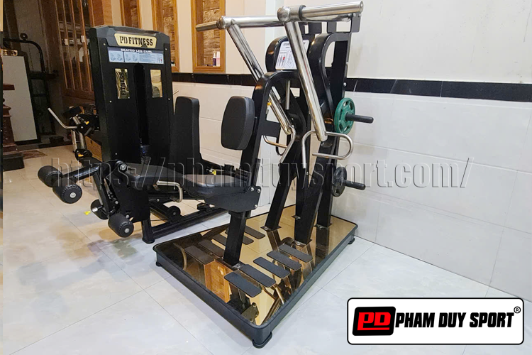 Máy tập kéo xô PD Strength – Máy tập cơ lưng dòng sức mạnh tạ rời được ưa chuộng nhất