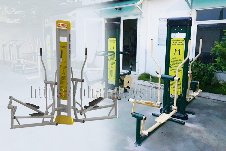 Chạy bộ lắc tay - Chạy bộ lắc tay công viên đôi