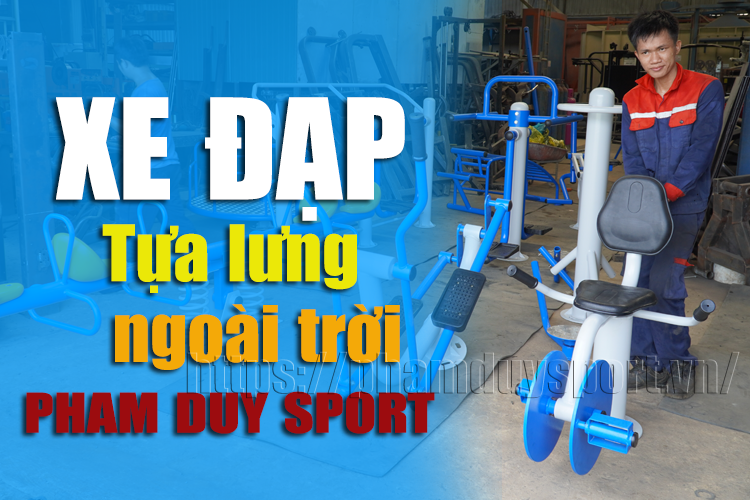Xe đạp tựa lưng - Thiết bị xe đạp tựa lưng ngoài trời